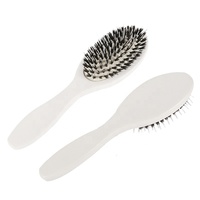 Brosse à perruque personnalisée ARLANY, poils de sanglier et nylon blancs, brosses à cheveux pour femmes, brosse à cheveux en bois pour extensions de cheveux