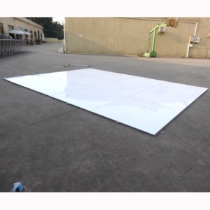 พื้นเต้นรำแบบพกพาไม้ขนาด 4x4 ฟุต ติดตั้งง่าย สไตล์เรียบง่าย - Product Image 2