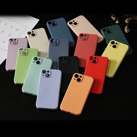 Para XiaoMi RedMi Note 14 Pro K80 10 11 11S 10s 10T 9T 8 8T 7 Pro 9A 9C 10C Poco X3Soft Solid Candy Cover Funda de silicona líquida