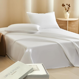 500 fils 100% <span class=keywords><strong>coton</strong></span> <span class=keywords><strong>satin</strong></span> tissu poche profonde pleine King size 4 pièces draps-housses ensembles <span class=keywords><strong>de</strong></span> literie en gros - Product Image 4