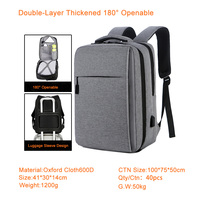 Sac à dos pour ordinateur portable GemFully, sacs à dos et sacs pour ordinateur portable de haute qualité, sacs à dos de voyage pour hommes