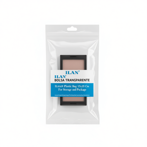Sacchetto di plastica trasparente ILAN 15x35 cm per conservazione e imballaggio - Product Image 1