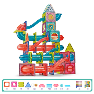Juguete para Niños, Juego de 270 Piezas de <span class=keywords><strong>Bloques</strong></span> de Plástico Magnéticos, Juguetes de Construcción, <span class=keywords><strong>Bloques</strong></span> de Construcción de Ciudades, <span class=keywords><strong>Bloques</strong></span> Magnéticos HW, Juego Mágico 3D - Product Image 6