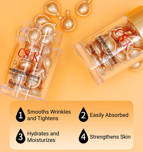 Cápsulas de Suero de Ceramida al por Mayor, Cápsulas de Esencia Facial <span class=keywords><strong>Hidratante</strong></span> con Ceramida, Blanqueadoras y Nutritivas - Product Image 3