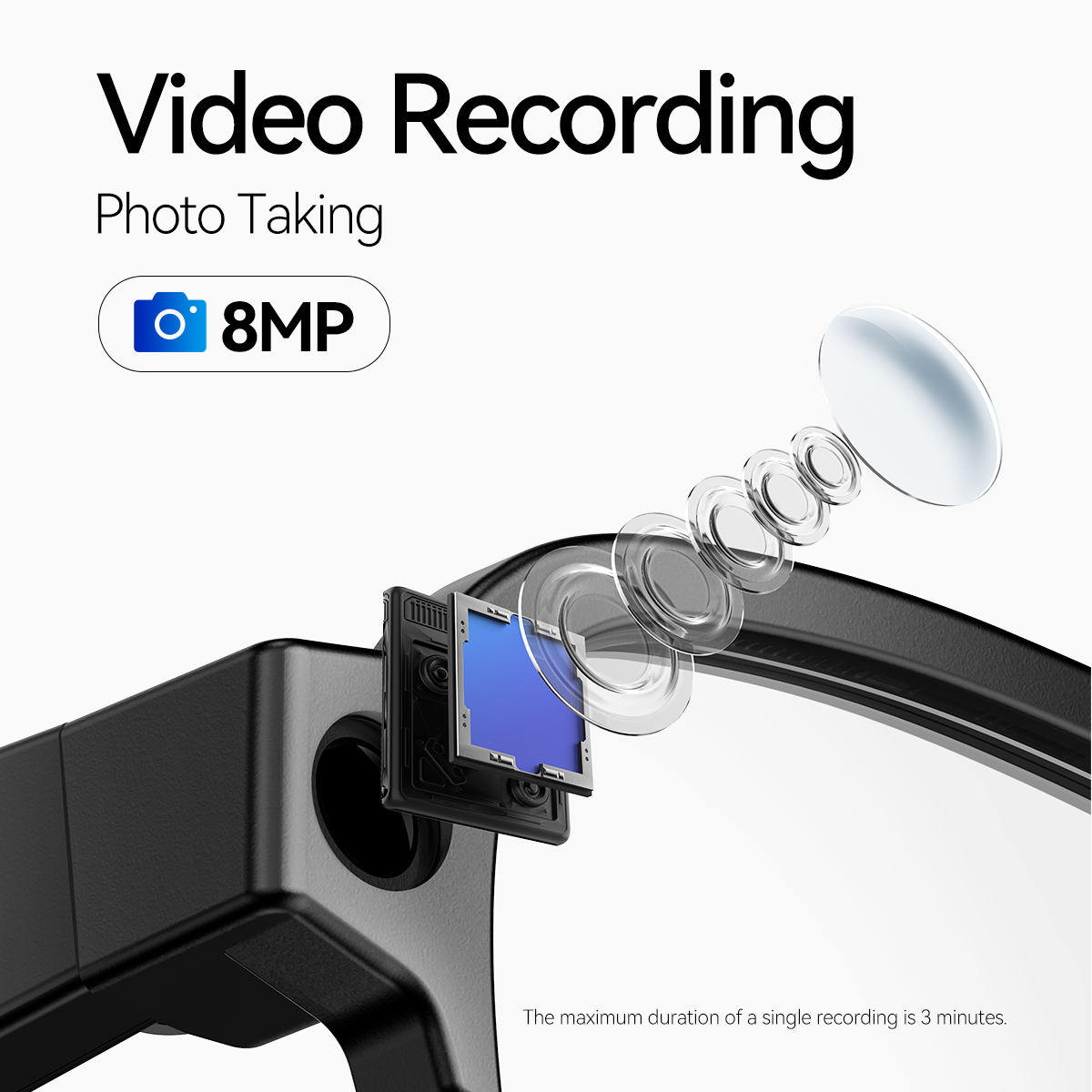 ai glasses with camera and video