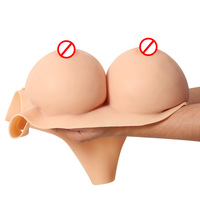 Prothèses mammaires en silicone taille B-I pour travestis et transgenres adultes – Faux seins réalistes pour rehaussement – Plaque mammaire taille adulte