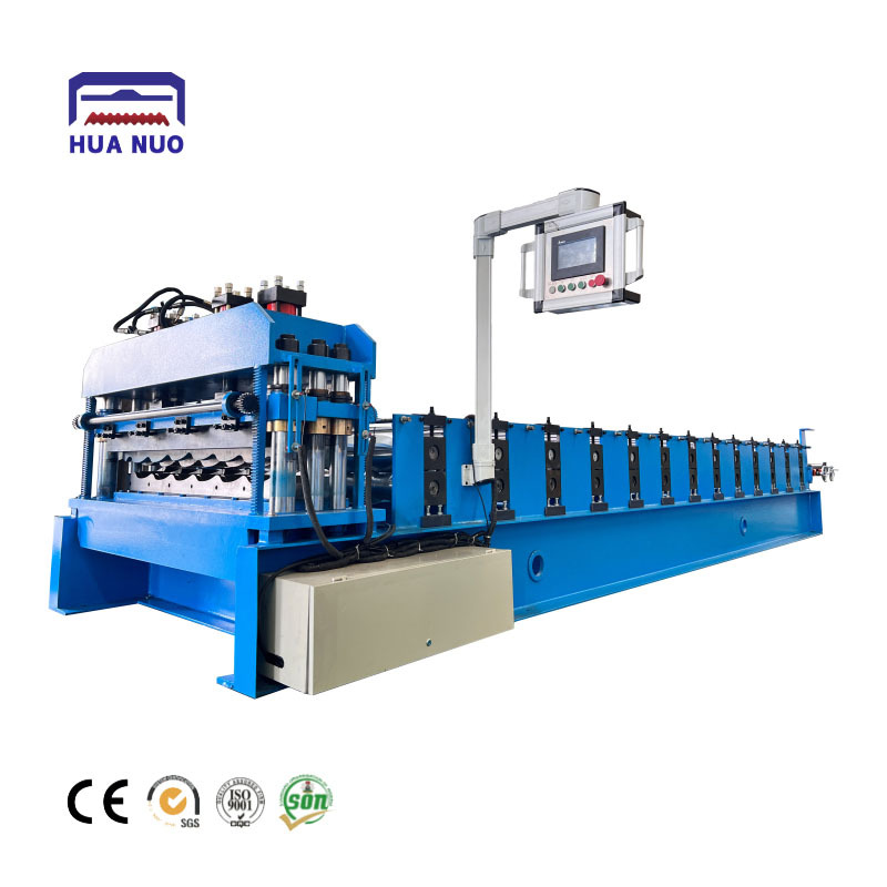 T5tr6 Double Layer Roof Tile Making