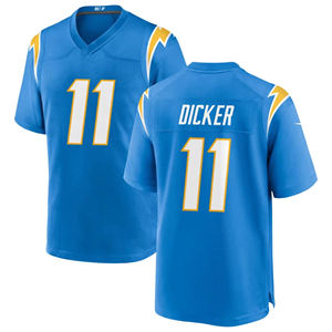 2026 Neues Herren- und Kinder-Trikot Los Angeles Genähtes Jersey 10 #   Herbert 3 # James Jr. 15 # McConkey 11 # Dicker Game American Football Trikots - Product Image 6