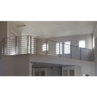Haute qualité extérieur intérieur rond carré tuyau poste balustrade mains courantes 316 acier inoxydable tige barre croix Tube garde-corps