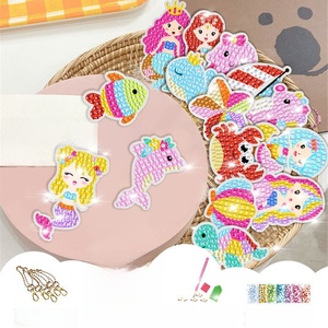 Peinture Diamant Mystérieux <span class=keywords><strong>Mickey</strong></span> Cartoon DIY No Color Canvas for Kids Gift - Product Image 2