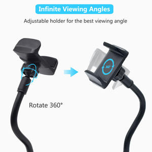 360-Grad drehbarer Schwanenhals Bestseller, stabile und verstellbare Handyhalterung für den Auto-Becherhalter, Halterungsständer für das Autotelefon - Product Image 3