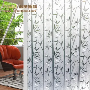 Papers Vloeibare Venster Film P014B Static Cling Window Film Homewell Designer Glas Pvc Moderne Vele Kleuren SVK-L024 2M 5M 20M 50M