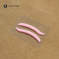 Almohadillas de silicona reutilizables autoadhesivas de marca privada para lifting de pestañas, varillas flexibles, protectores de gel para lifting de pestañas, almohadillas de silicona para permanente de pestañas, loción.