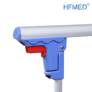 Tablero de cabeza de ABS de alto rendimiento, cama Manual de dos manivelas, cama médica manual para <span class=keywords><strong>hospitales</strong></span>, centro de salud, salas de <span class=keywords><strong>maternidad</strong></span> - Product Image 5