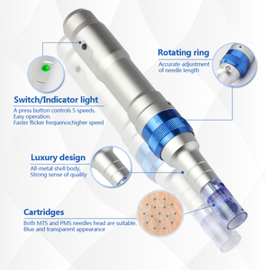 Ultima A6, stylo électrique sans fil pour micro-aiguilletage, machine de beauté pour éliminer les rides, rajeunissement de la peau, avec batterie rechargeable - Product Image 2