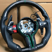Vente flash Volant intelligent en fibre de carbone avec LED personnalisé Accessoires automobiles pour BMW E90 E60 E46 F30 F10 M2 M3 M4 M5 M6 X5 F30