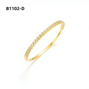 Amy Amy Fashion <b>Bangle</b> B1102 <b>Silver</b> Plated Heart Cut Zircon Channel Setting Romantic Women's <b>Bracelet</b> Gift Jewelry - Product Image 2