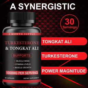 Cápsulas de Turkesterona OEM/ODM, Etiqueta Privada, Suplementos para la Salud <span class=keywords><strong>Corporal</strong></span> en Polvo, Extracto de Plantas Orgánicas, 60 Cápsulas - Product Image 4