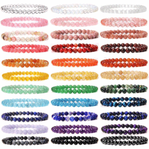 New Style Natural Stone Quartz Crystal <b>Men</b> <b>Beads</b> <b>Bracelets</b> Agate Hand String Gemstone <b>Bead</b> <b>Bracelets</b> for Women - Product Image 2