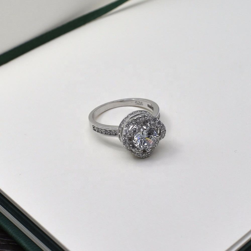 Sculacciate Modulare 925 gioielli in argento Sterling CZ pietra