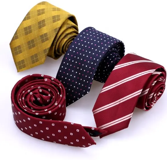 Alta Qualidade Bom Preço Tecido jacquard laço 100% Gravata De Seda gravata Para Homens