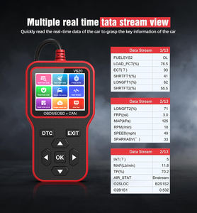 Fehler V620 Auto OBD II Code leser 12V Autos pannungs <span class=keywords><strong>tester</strong></span> Motor lade <span class=keywords><strong>tester</strong></span> OBD2 Diagnose werkzeug - Product Image 5