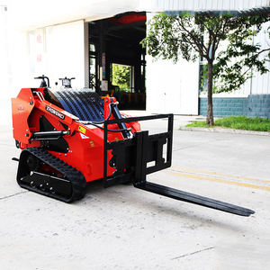 मल्टी-फंक्शन छोटे स्किड लोडर चीन ब्रांड मिनी लॉडर्स 1 टन इलेक्ट्रिक स्किड - Product Image 4