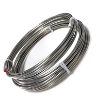 Échangeur de chaleur en acier inoxydable ASTM TP304/316, tube de refroidissement