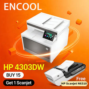 Encool เครื่องพิมพ์มัลติฟังก์ชั่นเลเซอร์ออลอินวันสำหรับ H-P สีออฟฟิศ LaserJet <span class=keywords><strong>Pro</strong></span> MFP 4303dw พร้อมเครื่องถ่ายเอกสารและสแกนเนอร์ - Product Image 2
