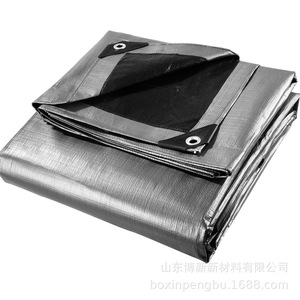 Boxin Double Silver Tarpaulin Waterproof Sunproof For Car Truck Cover Industrial Use - Product Image 3