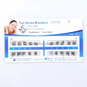 Brackets Ortodontici Manuali <span class=keywords><strong>Roth</strong></span> 022 in Metallo MIM del Produttore XIEJIAN - Product Image 5