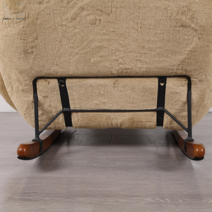 Ghế thư giãn đơn, ghế bập bênh, nội thất phòng khách, ghế dài có tay vịn, ghế nghỉ ngơi, phòng khách hiện đại, ghế sofa thư giãn Z - Product Image 6