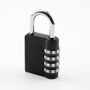 Candado mecánico de combinación de 4 dígitos, candado rectangular de aleación de zinc para equipaje, casillero de gimnasio, antirrobo HB04 - Product Image 2