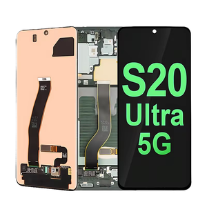 Écran LCD de remplacement pour <span class=keywords><strong>Samsung</strong></span> S20 Ultra 5G, écran tactile TFT avec luminosité 400 cd+, en stock - Product Image 1