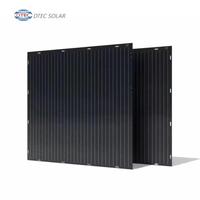 200w/210w Watts 18v monocristallin couche mince Flexible photovoltaïque noir complet Etfe 12v balcon panneaux solaires système 800w Kits