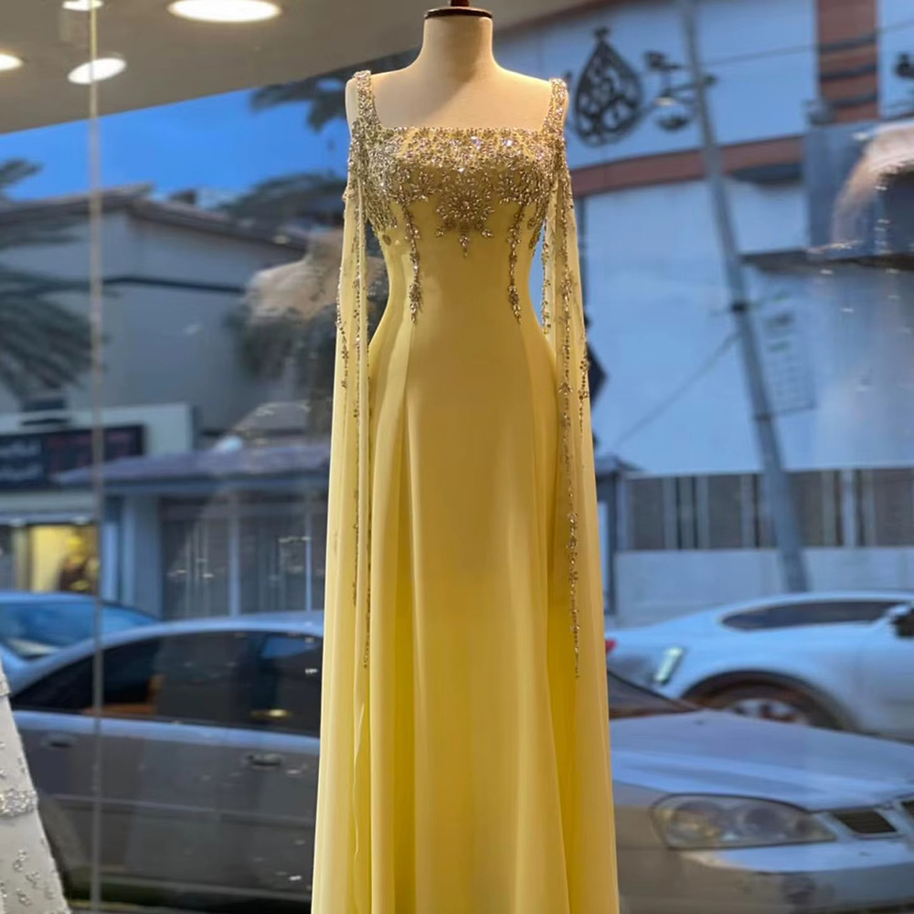 flowing wedding dress