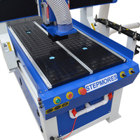 Mesin Router CNC Kayu Atc 6090 Spindle 2.2KW dengan Kontrol Mach3/NC Studio, Meja Vakum & Mesin Pemotong Produktivitas Tinggi