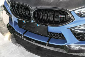 Kit carrosserie en fibre de carbone sèche de style Ct pour <span class=keywords><strong>BMW</strong></span> Série 8 M8, lèvre avant en fibre de carbone, jupe latérale, diffuseur arrière, spoiler, capot - Product Image 5