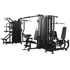 RLS FITNESS commerciale Trainer funzionale <span class=keywords><strong>palestra</strong></span> Multi funzione Pin caricato cavo Crossover10 Station Machine - Product Image 1