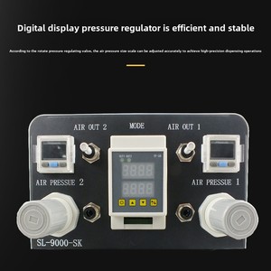 Dispensador de Pegamento Digital Totalmente Automático Sl9000 con Pantalla Digital, Atomización Controlable de Cuatro Orificios, Máquina de Pintura de Triple Protección, Núcleo PLC, 220v - Product Image 3
