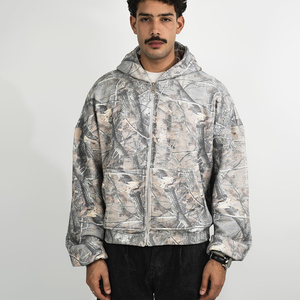 Custom All Over Print <strong>Realtree</strong> Zipup Fleece Hooded High Quality Oversized Camo <strong>Zip</strong> <strong>Hoodie</strong> - Product Image 1