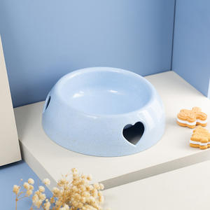 Adorável Coração-<span class=keywords><strong>Shaped</strong></span> Single - <span class=keywords><strong>Bowl</strong></span> Dog Feeder - <span class=keywords><strong>Pet</strong></span> Food <span class=keywords><strong>Bowl</strong></span>, durável e elegante - Product Image 3