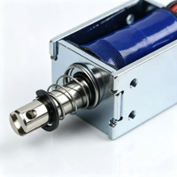 Électroaimant à cadre ouvert DC Youge YG11C CE, 12V 24V, solénoïde industriel à longue course, rétraction à l'alimentation, extension à la coupure