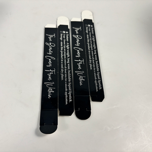 Cajas Minimalistas para Bálsamo <span class=keywords><strong>Labial</strong></span>, Empaque de Papel Largo Blanco para Productos Labiales con Color - Product Image 3