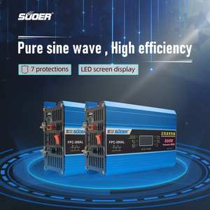 Suoer FPC-300AL <span class=keywords><strong>300</strong></span> w 12 Volt 220V DC a AC <span class=keywords><strong>Inverter</strong></span> <span class=keywords><strong>Inverter</strong></span> <span class=keywords><strong>300</strong></span> Watt pura onda sinusoidale <span class=keywords><strong>Inverter</strong></span> - Product Image 6