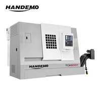 Machine de tournage-fraisage CNC TCK600y, haute rigidité, robuste, pour pièces complexes, avec outils motorisés et axe Y