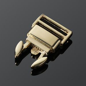 Hebilla de Liberación Lateral de Metal de 10 mm Dorada, Accesorios Duraderos para Bolsos - Product Image 2