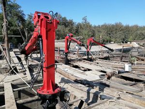 2t 3トン5トン7トンリモートコントロールユニック船ボート海洋油圧ピックアップリフティング伸縮式 - Product Image 6