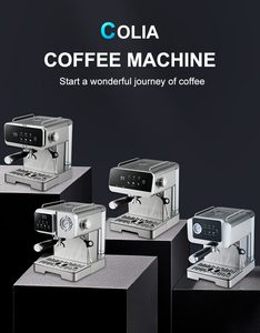 Cafetera espresso Café<span class=keywords><strong>Master</strong></span> Pro, cafetera de acero inoxidable de 1,6 litros con Espumador de leche automático - Product Image 5