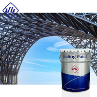 Pintura de base de grafito con epoxi de nano titanio industrial Jinling, rica en zinc, antirust, anticorrosiva, resistente a los rayos UV
